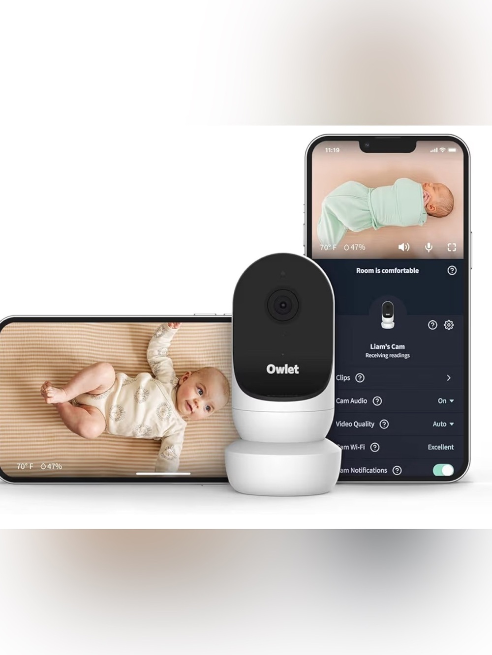 Owlet Cam 2 (Gen 2) Smart Baby Monitor: HD Video Camera with Night Vision new
